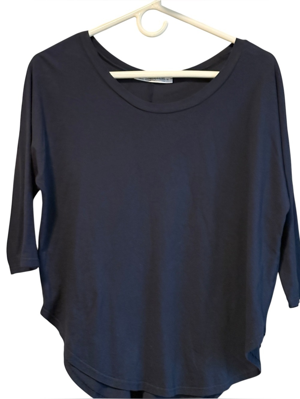 Groceries Apparel Womens Top Size XS Navy Classic Tee